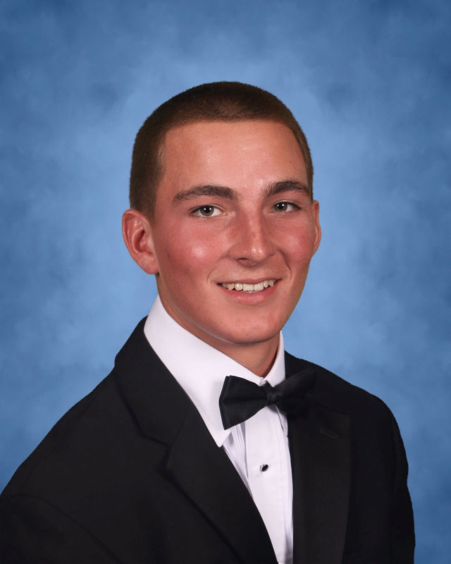  Huntington Class of 2020 member Aedan McDonald. 