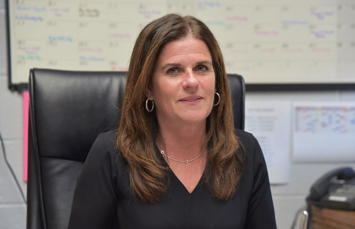 J. Taylor Finley Middle School Principal Traci Roethel