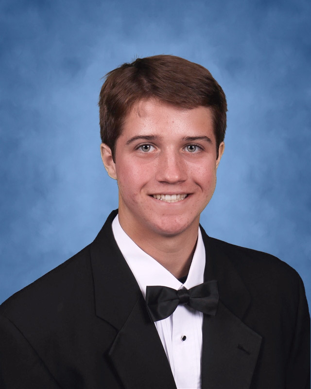  Huntington High School Class of 2020 member Patrick Langton. 