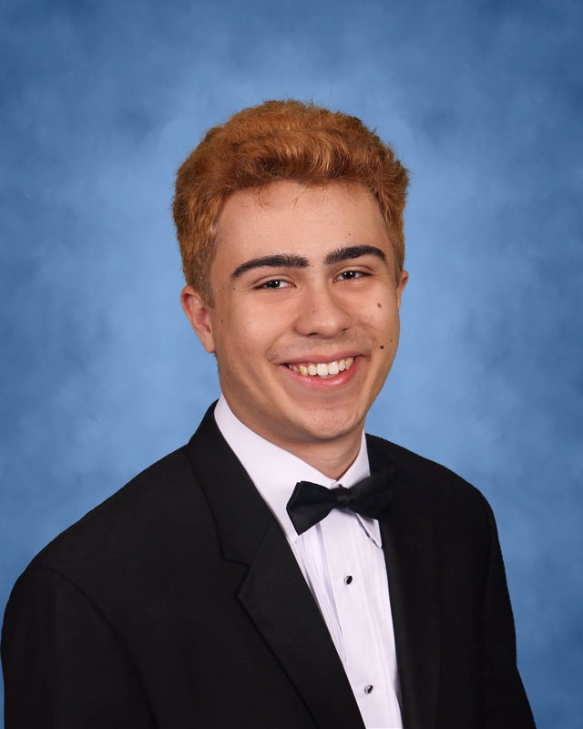 Huntington High School Class of 2020 member Lucas Kelly.