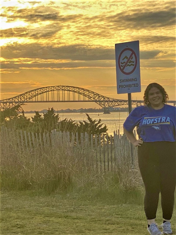 Claudia Villatoro loves Long Island.