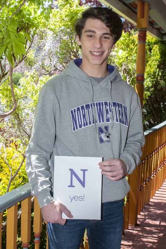 Julien Rentsch will be attending Northwestern University.
