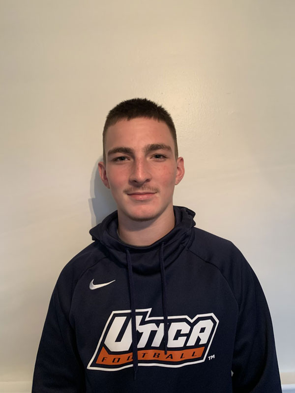 Aedan McDonald has been recruited to play football at Utica College.