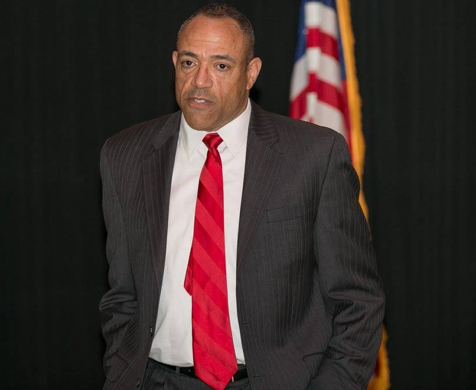Joseph Toles announced this year's scholarship recipient.