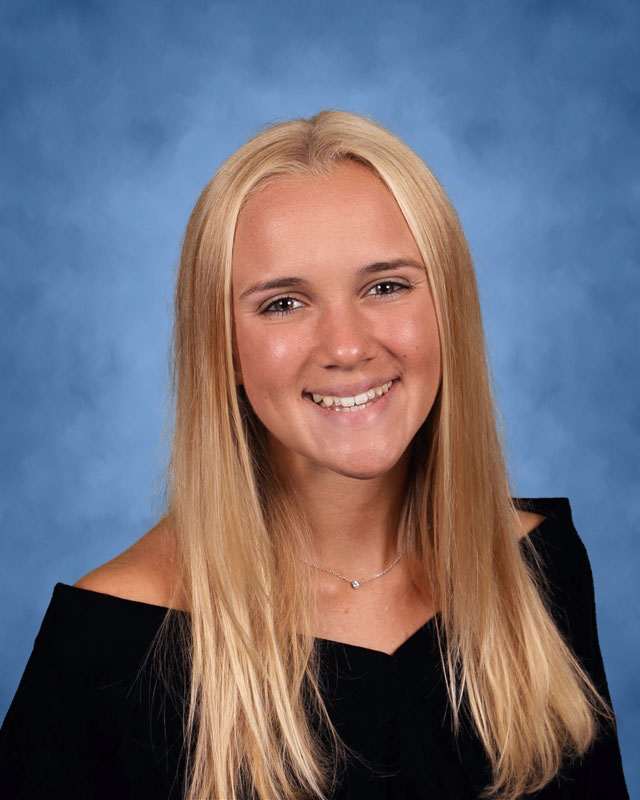 Courtney O'Bryan Memorial Scholarship recipient Alexandra Gerbavsits.