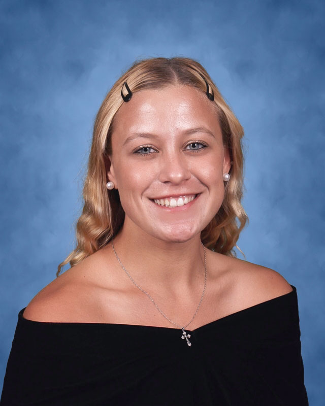 Megan Byrnes plans to study at LIU Post.