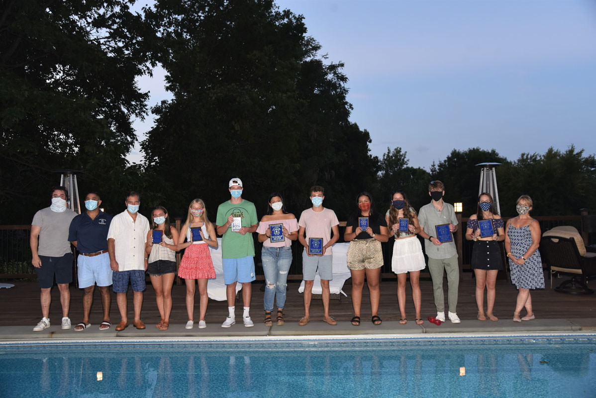 The Huntington mock trial team celebrated its season with an awards get-together 