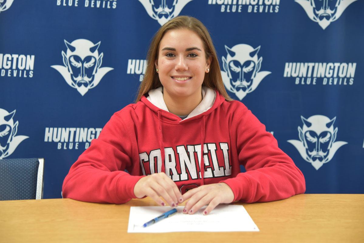 Huntington senior Marissa Stafford is headed to the Ivy League and Cornell University 