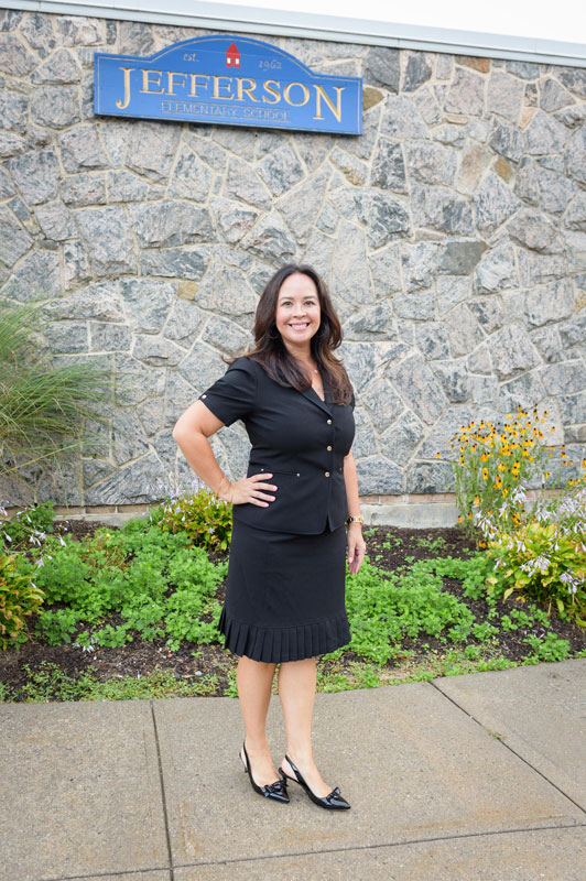 Jefferson Primary School Principal Valerie Capitulo-Saide provides leadership at the school. (Darin Reed photo.)