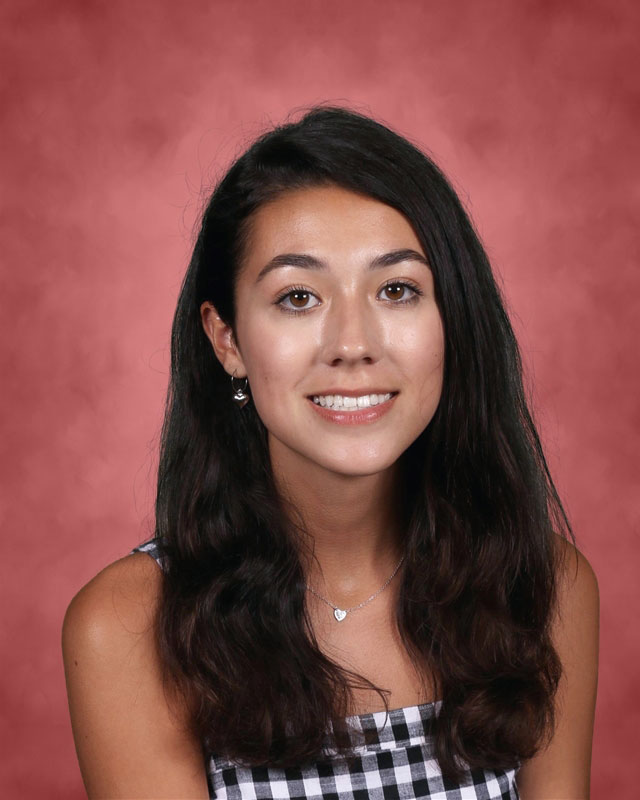 Huntington High School senior Gianna Prosseda