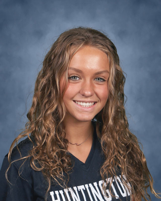 Huntington junior Katie Browne has given a verbal commitment to Bucknell University's lacrosse program.  