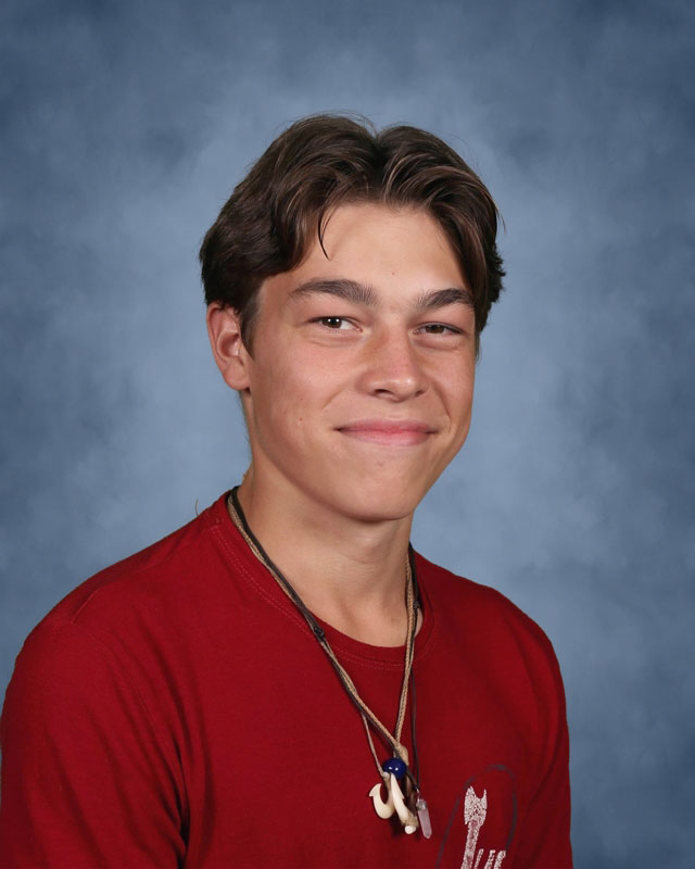 Huntington High School junior Axel Cattano.