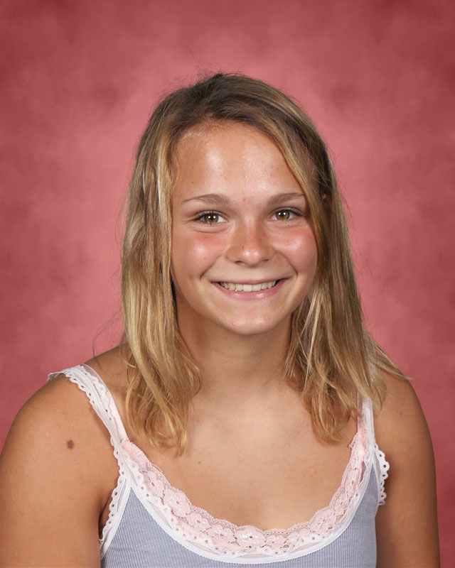 Teddi Carnesi is the president of Huntington High School's junior class.