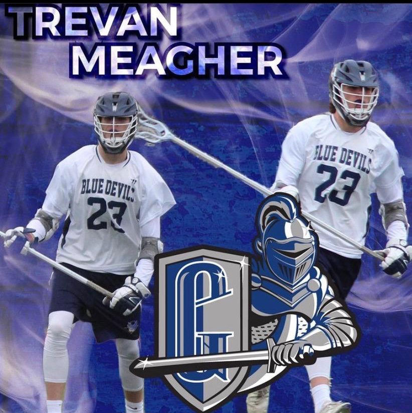 Huntington senior Trevan Meagher has committed to play lacrosse at SUNY College at Geneseo.