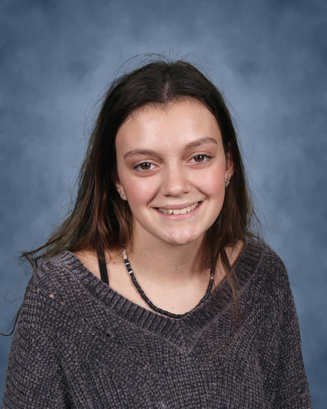 Huntington High School senior Juliana Friebolin.
