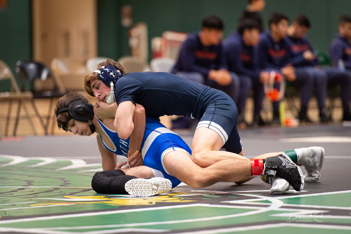 Huntington senior Billy Burton is a NYS Scholar Athlete Award recipient. (Darin Reed photo.)