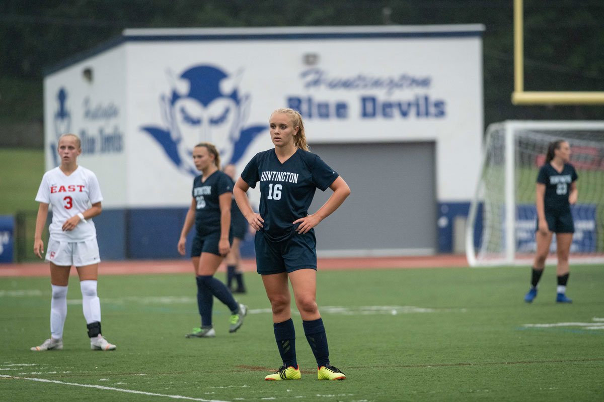 Alexandra Gerbavsits has been one of Huntington's best players. (Darin Reed photo 