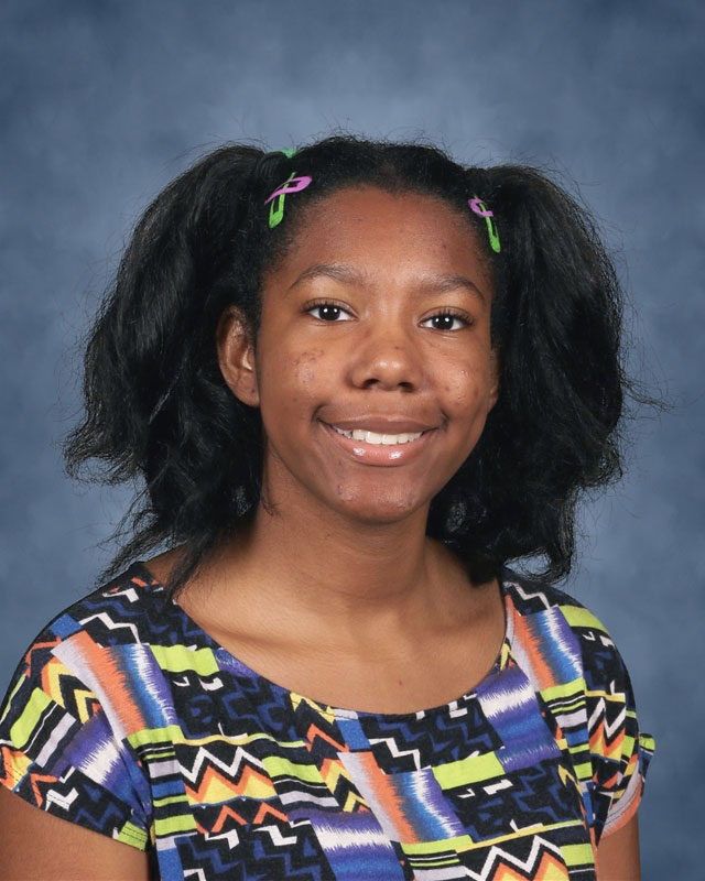 Huntington senior Mya Davis.