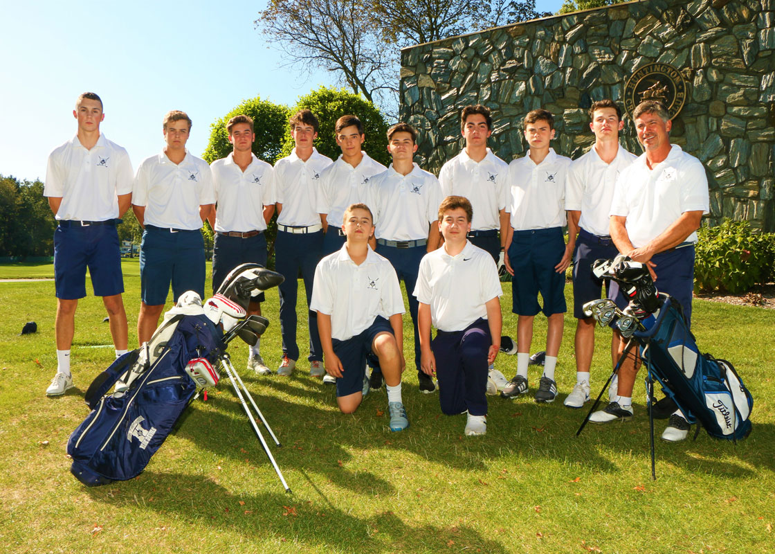 The 2019 Huntington High School golf team.