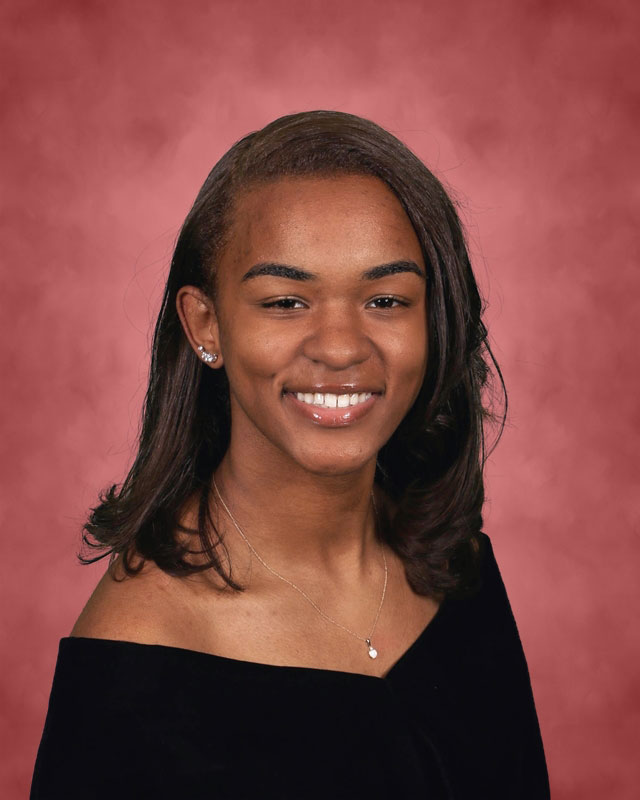 Huntington High School senior Vennyse Green