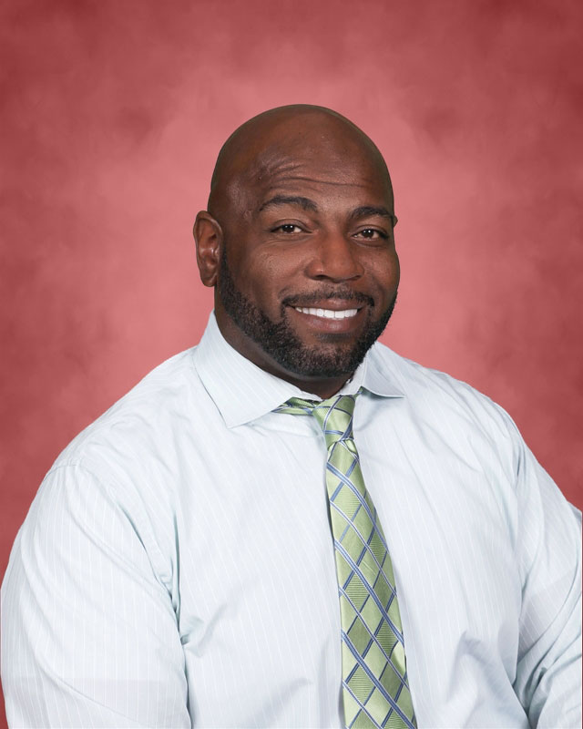 Huntington boys' track head coach Ronald Wilson.