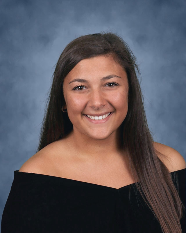  Huntington senior Lena Annunziata. 
