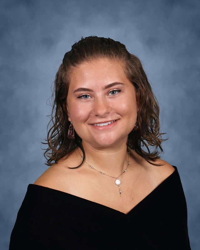 Huntington High School senior Marissa Cribar