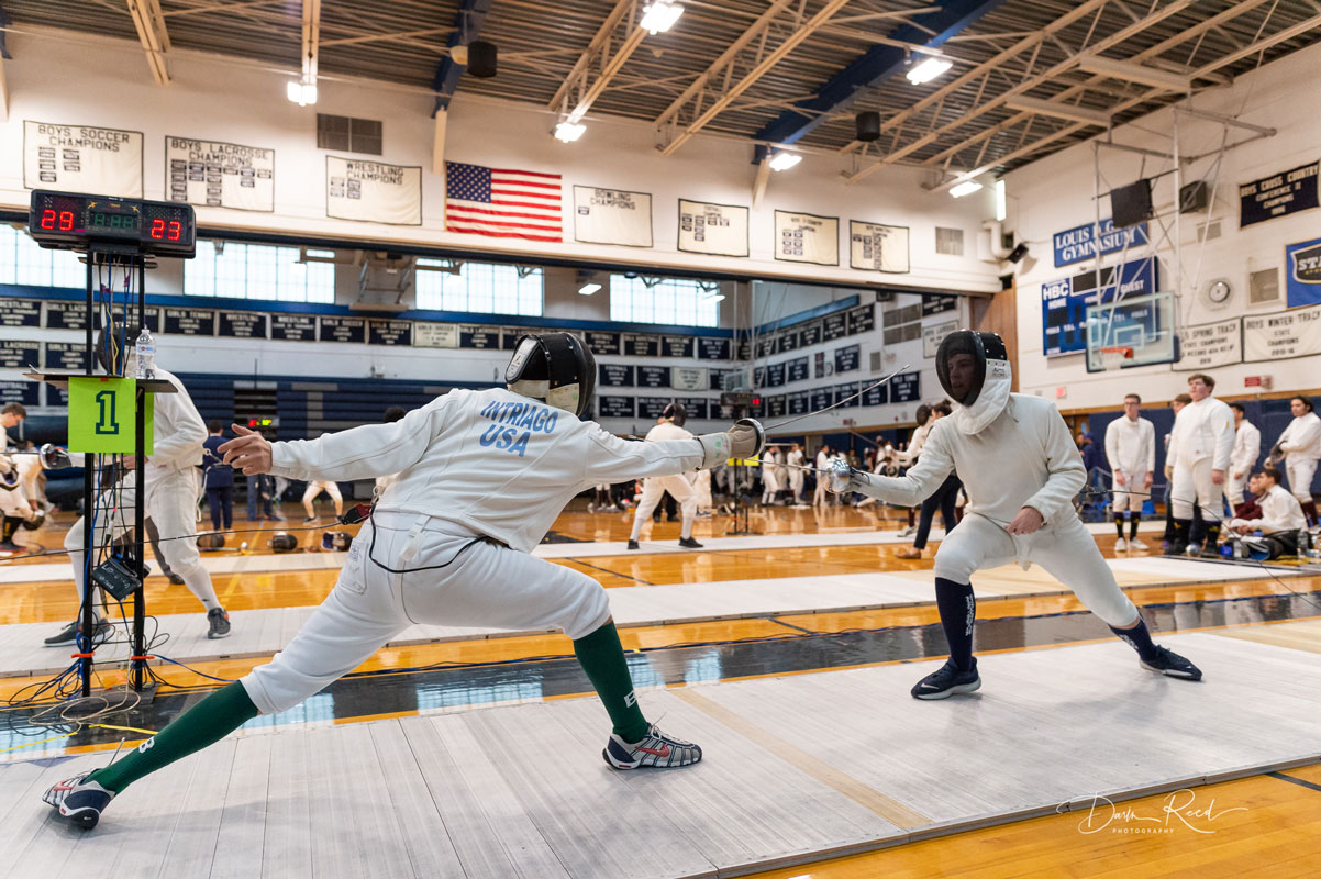 The Huntington fencing team performed well last weekend. (Darin Reed photo)