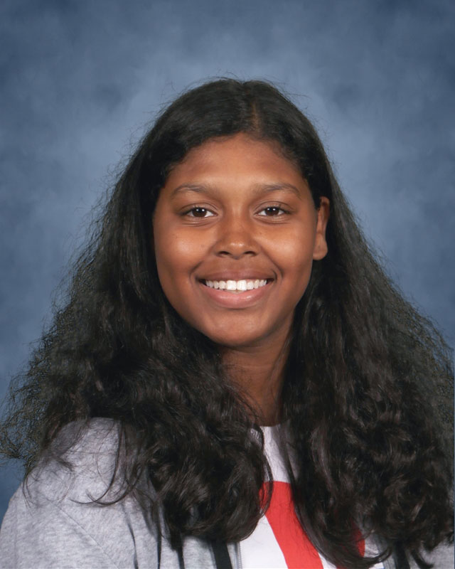 Huntington freshman Asyria Rios.
