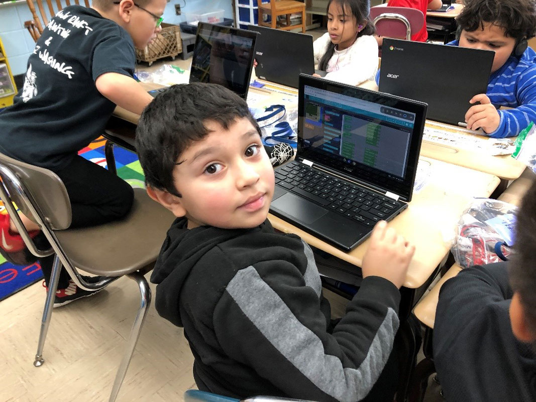 Computer Science Week was a hit in Huntington UFSD