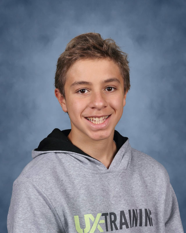 Huntington sophomore Jonathan Larice is one of the top Blue Devil swimmers.