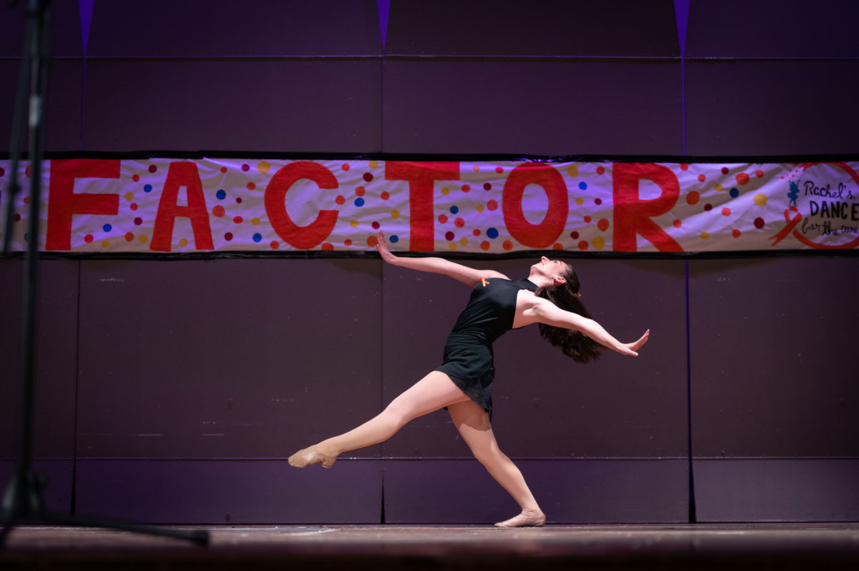 Kate Sheran gave a spectacular dance performance at last year's show. (Darin Reed photo) 