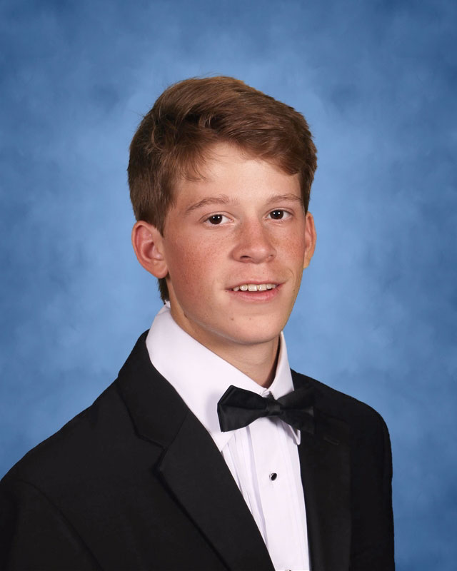  Huntington Class of 2020 member Cole Pillion captured the Teddy Roosevelt Renaissance American Award. 