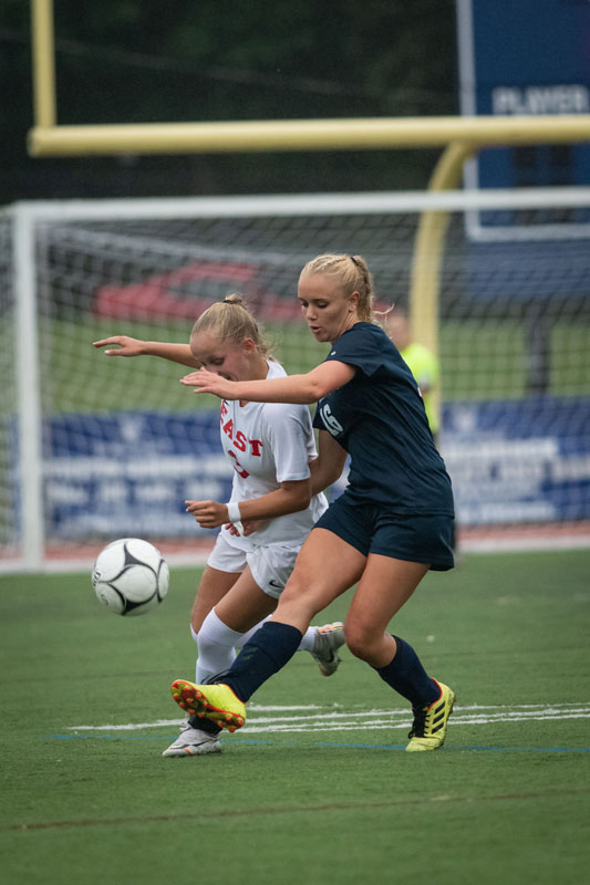 Alexandra Gerbavsits has been one of Huntington's best players. (Darin Reed photo.)