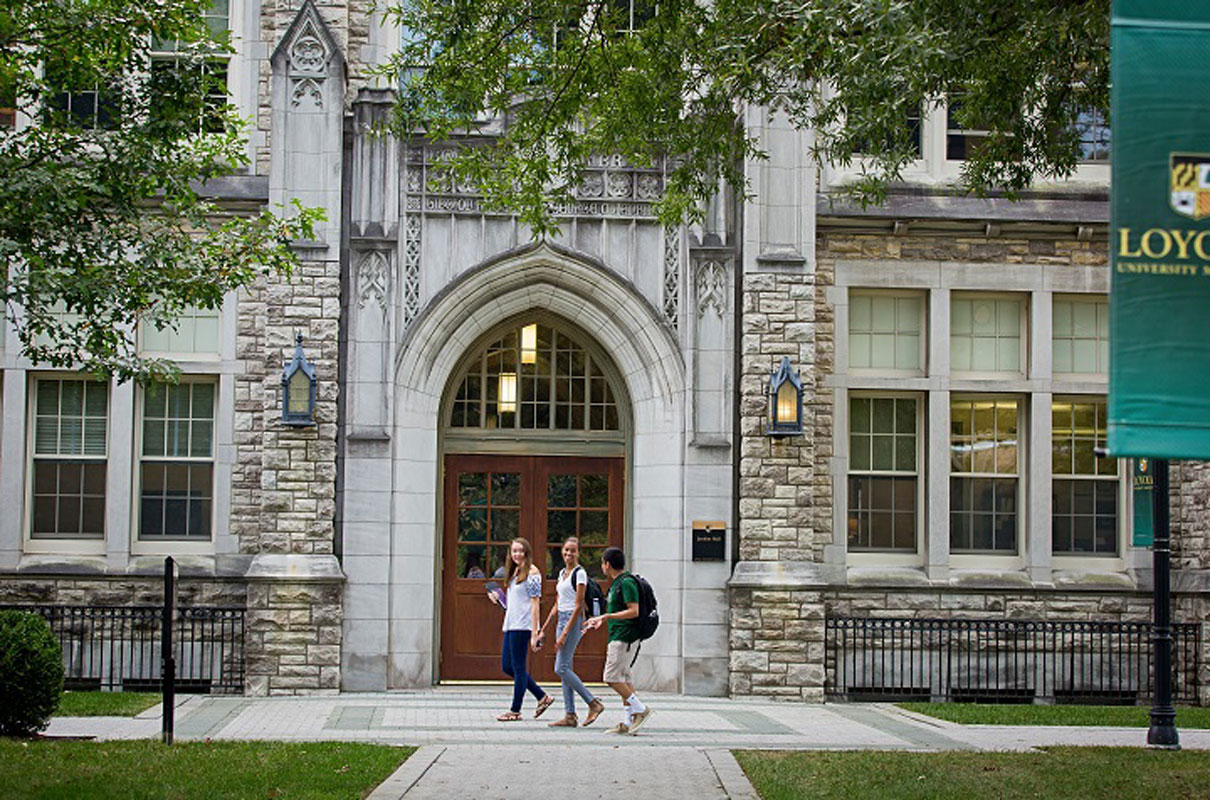 Loyola University Maryland is located in Baltimore.