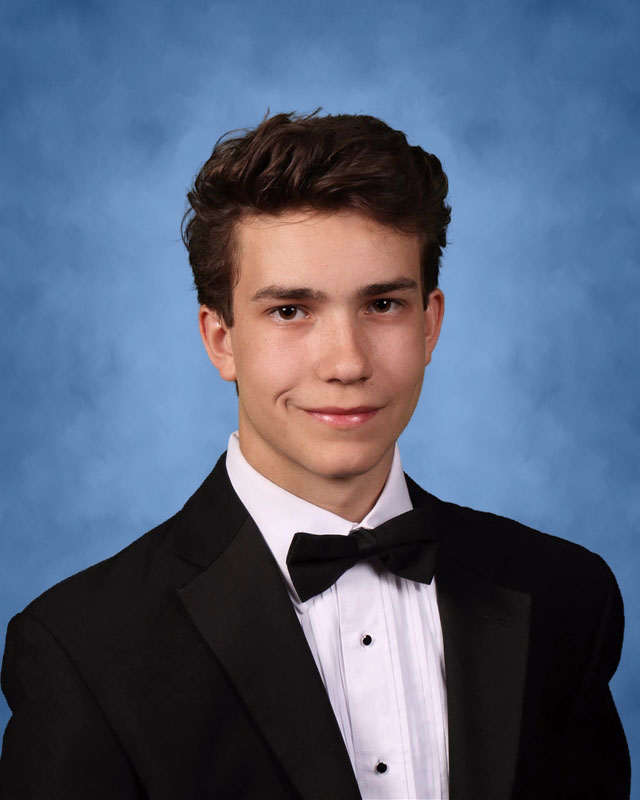 John Bosco Memorial Scholarship recipient Ryan Williams.