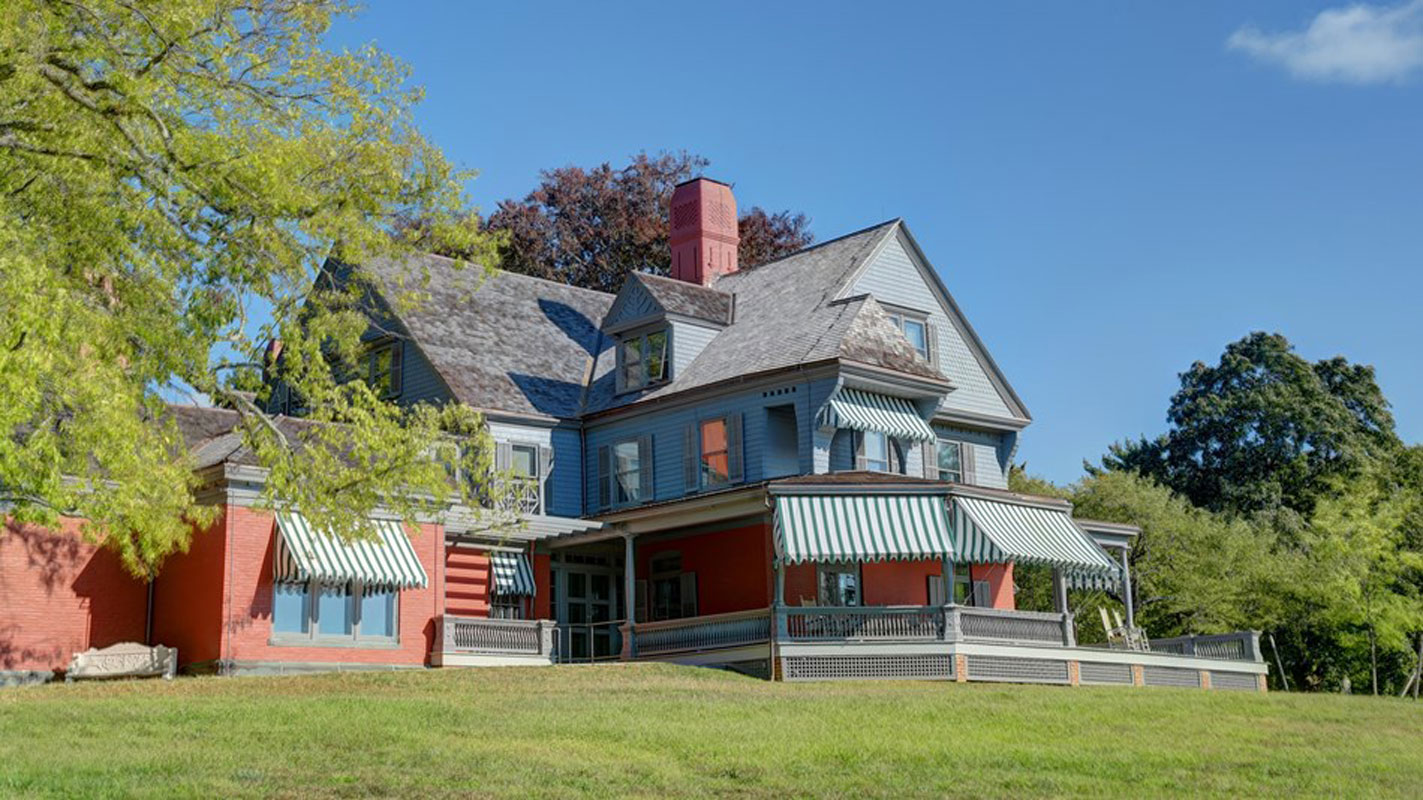 Sagamore Hill was the summer White House during Teddy Roosevelt's presidency.