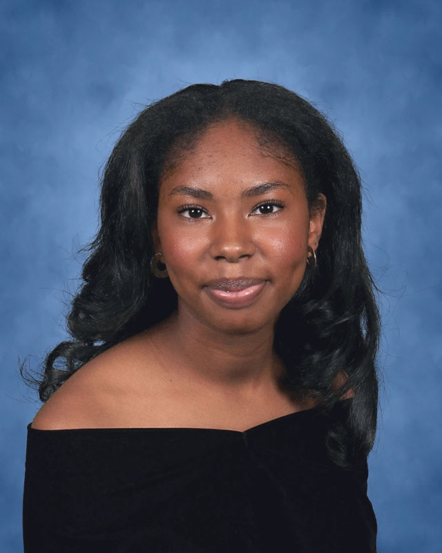 John Bosco Memorial Scholarship recipient Shyann Murtagh-Jean-Baptiste.