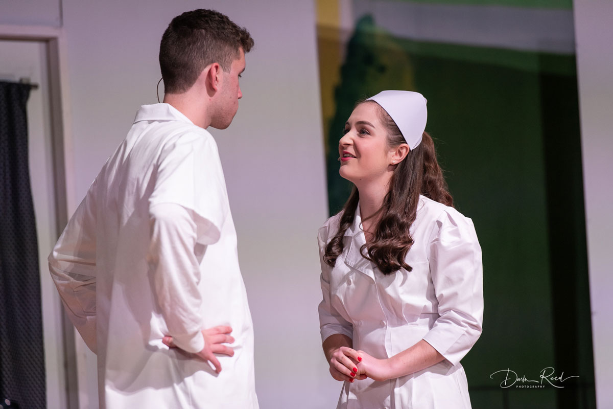 Natalie Ciccone has been a star on stage with the drama club. (Darin Reed photo)