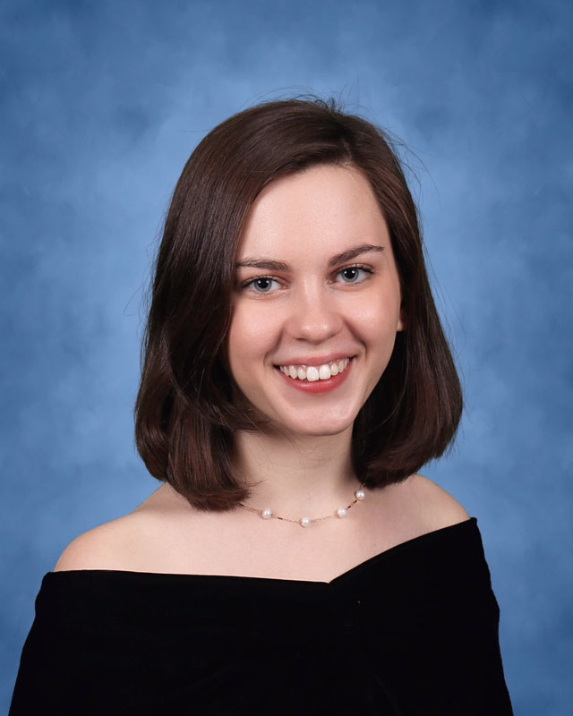 ATH Alan Kuver Scholarship Award recipient Abigail Holmes.