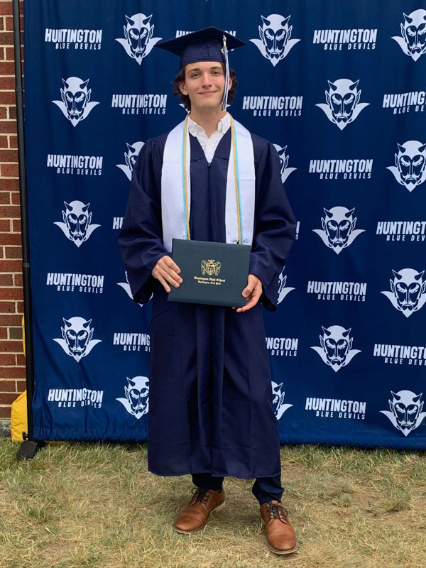 Huntington High School grad Foster Sullivan.