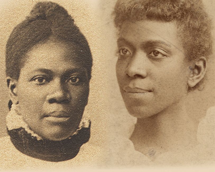 A pair of Huntington freshmen studied the incredible life stories of Eliza Grier and Matilda Evans.