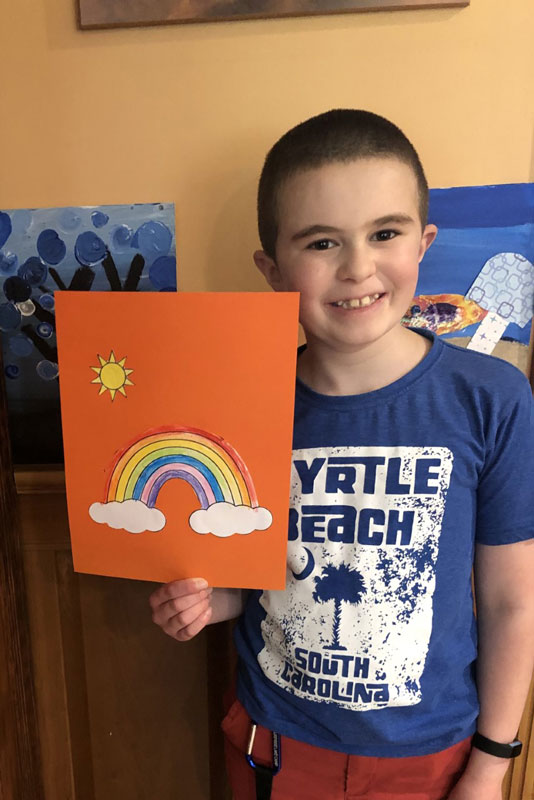 Flower Hill School third grader Zachary Goldstein is quite a musician.