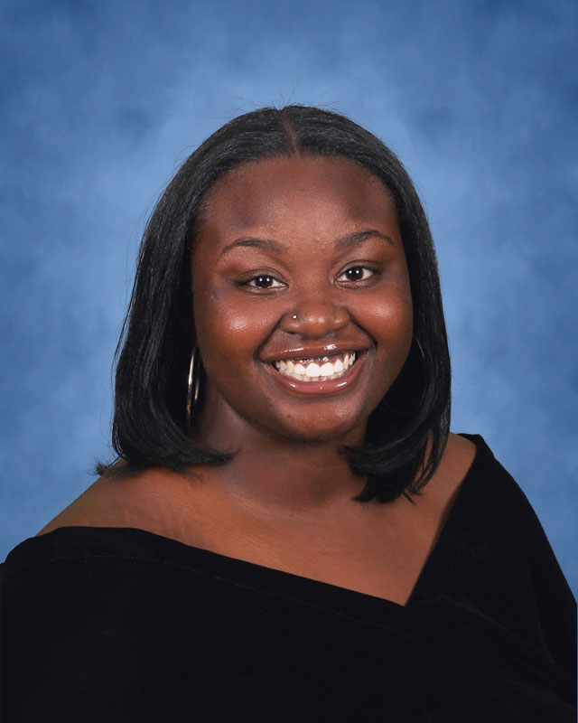 Huntington High School senior Jai-la' Bush.