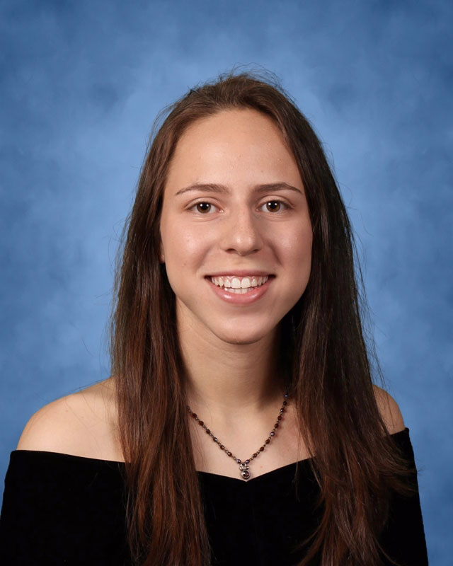 Huntington High School senior Lia Shechter.