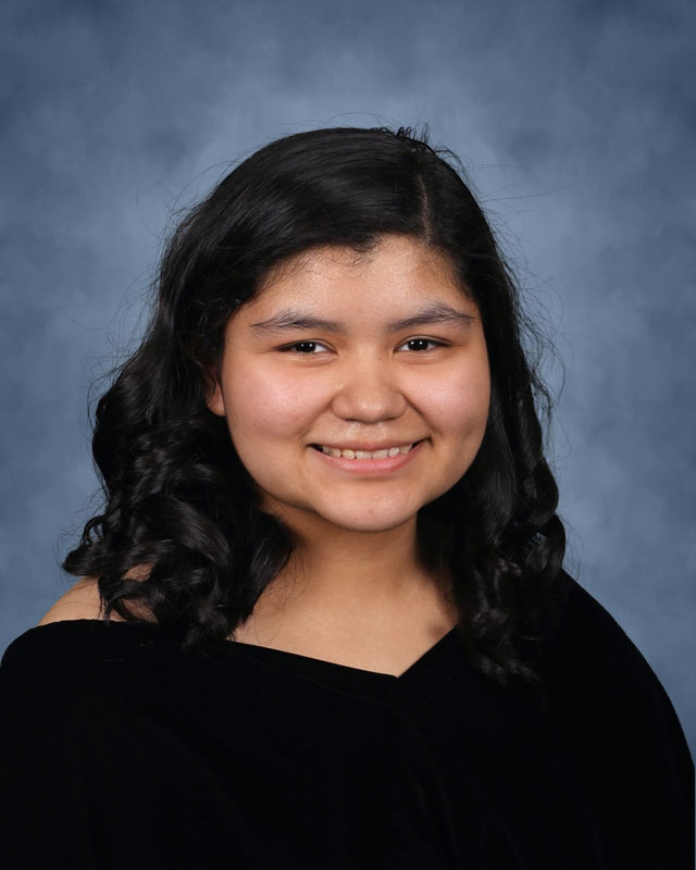  Huntington senior Kelly Alfaro-Alvarez plans to study biochemistry at Colgate University  