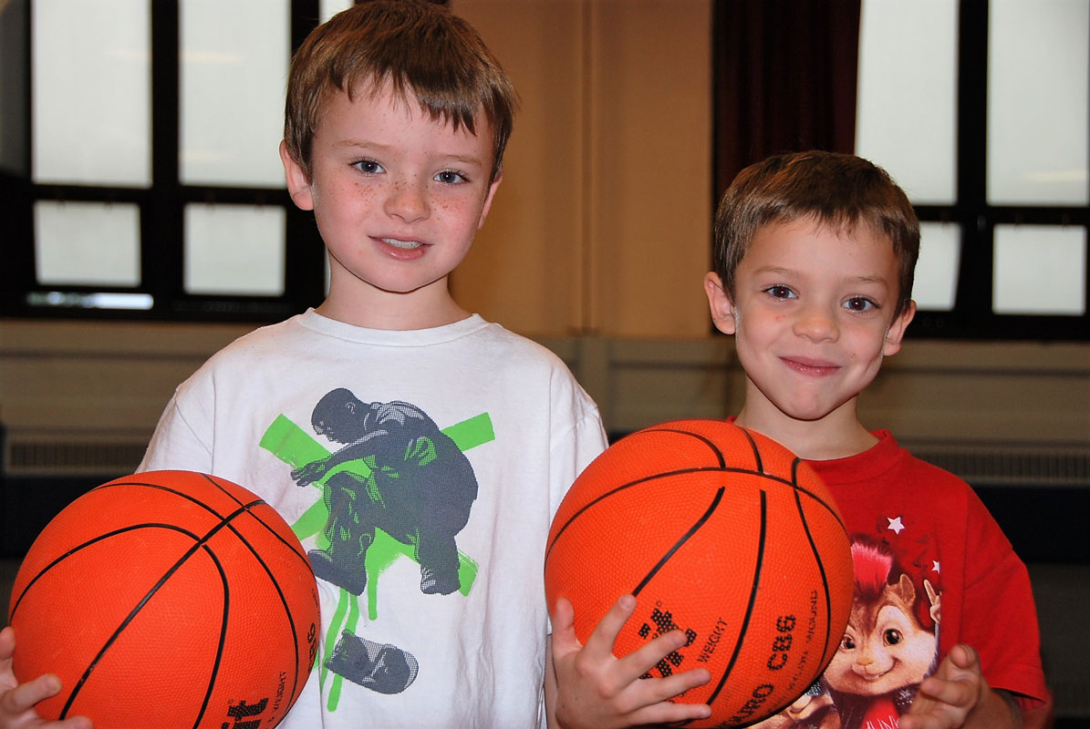 Casey and Dylan Coleman at Washington Primary School on October 1, 2010 