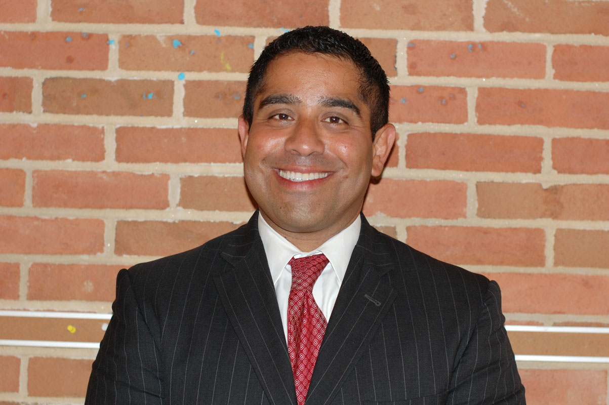 Trustee Xavier Palacios has been re-elected to a new three-year term on the Huntington School Board.