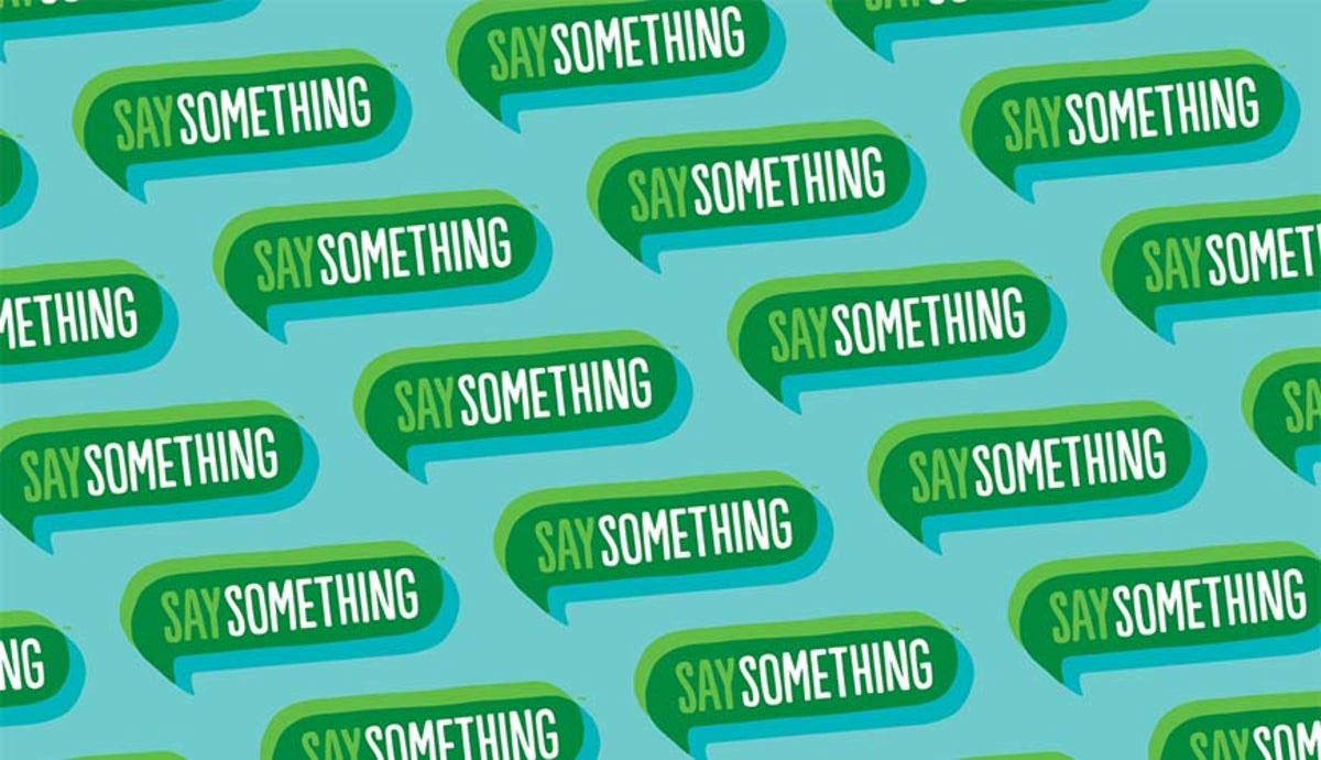 It's Say Something Week at J. Taylor Finley Middle School 
