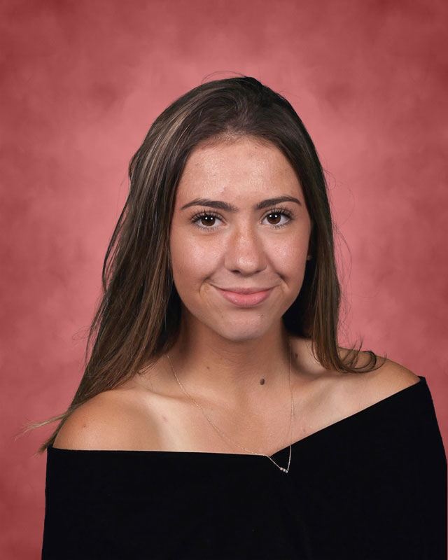 Huntington High School senior Lexi Helburn 